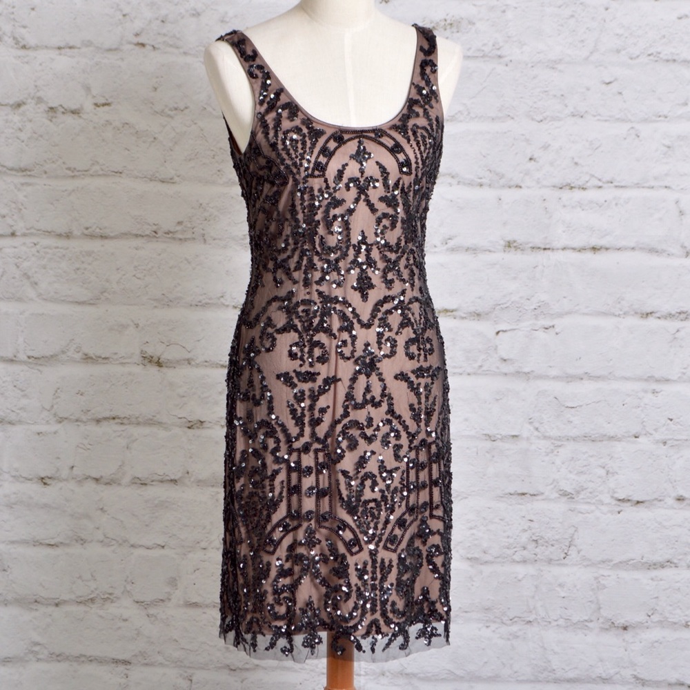 Adrianna Papell Beaded Dress